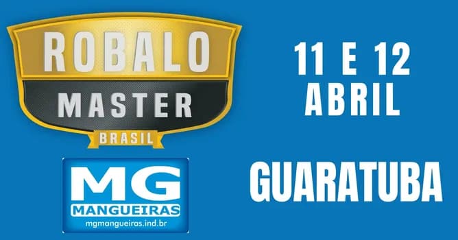 Imagem do Robalo Master Brasil MG Mangueiras GUARATUBA 2026