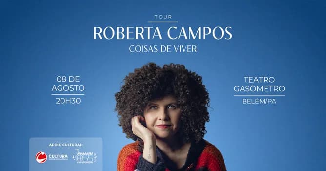 Imagem do Roberta Campos - Tour Coisas de Viver