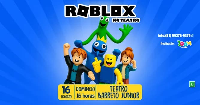 Imagem do ROBLOX em Recife - Teatro Barreto Júnior