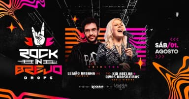 ROCK IN BREJO DROPS NA USINA - TRIBUTOS KID ABELHA + DIVAS(CARLA RIBEIRO) + LEGIÃO URBANA (FRATÉLIA) em Brejo Santo