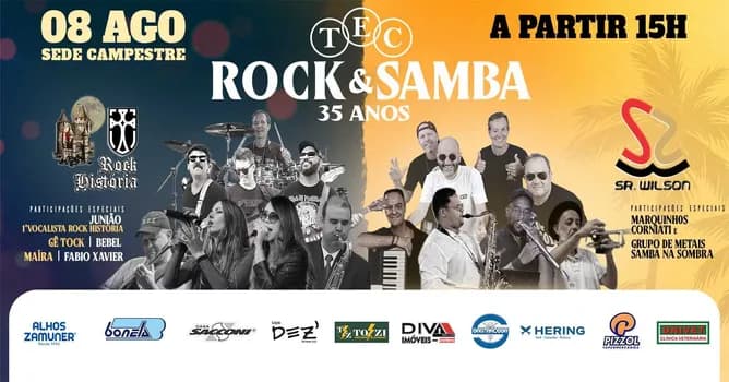 Imagem do Rock & Samba - 35 Anos