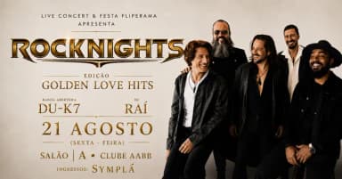 ROCKNIGHTS em Brasília - Edição Golden Love Hits em Brasília