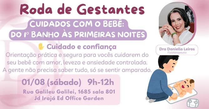 Imagem do Roda de Gestantes Agosto 2026