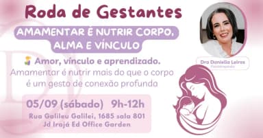 Roda de Gestantes Setembro 2026 em |
