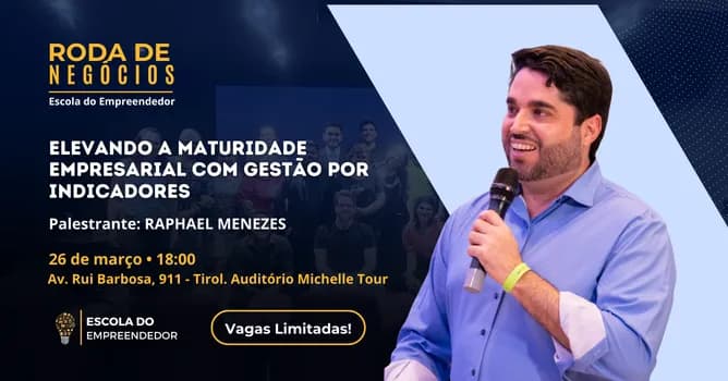 Imagem do Roda de Negócios - Elevando a maturidade empresarial com gestão por indicadores