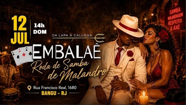 Imagem do Roda de Samba Embalaê - Canta pra Malandro