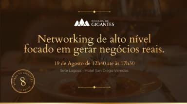 Rodada de Gigantes 19 agosto em Sete Lagoas