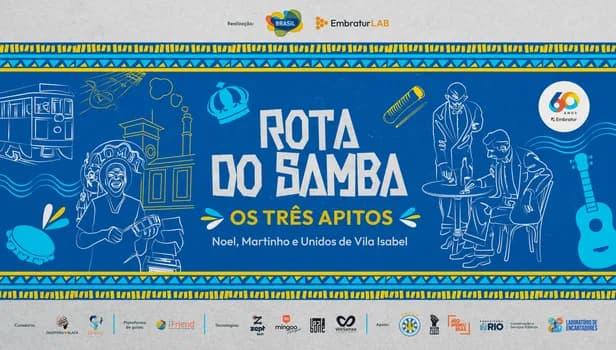 Imagem do Rota do Samba: Três Apitos de Vila Isabel - 25 de Julho de 2026