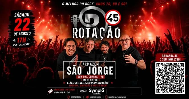 Imagem do ROTAÇÃO 45 - O Mundo Gira em 45 Rotações