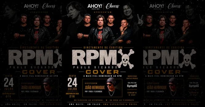 Imagem do RPM COVER NA AHOY!