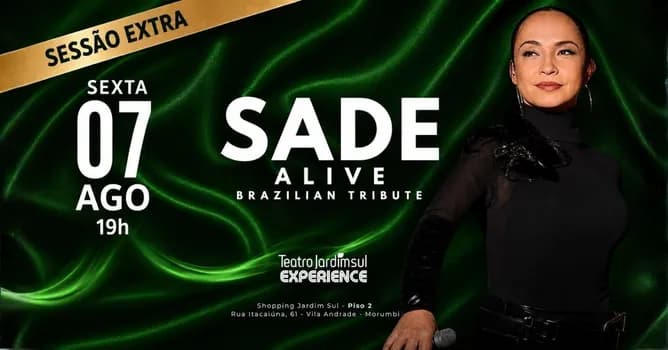 Imagem do Sade Alive – Brazilian Tribute