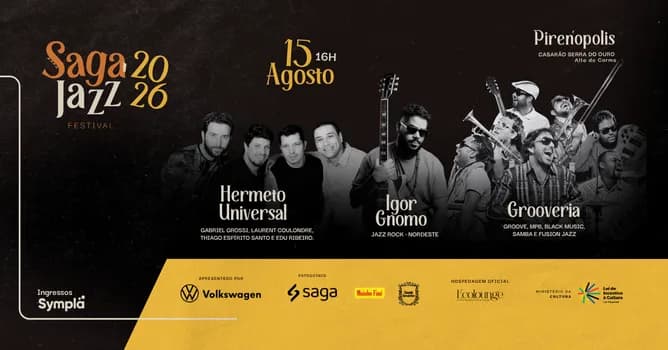 Imagem do Saga Jazz Festival 2026