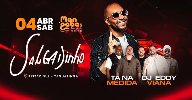 Imagem do Salgadinho + Tá Na Medida no Mangabas Pistāo Sul Taguatinga
