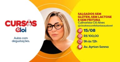 SALGADOS SEM GLÚTEN, SEM LACTOSE E SEM FRITURA em Parnamirim
