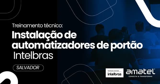 Imagem do SALVADOR - Técnico: Instalação de automatizadores de portão Intelbras