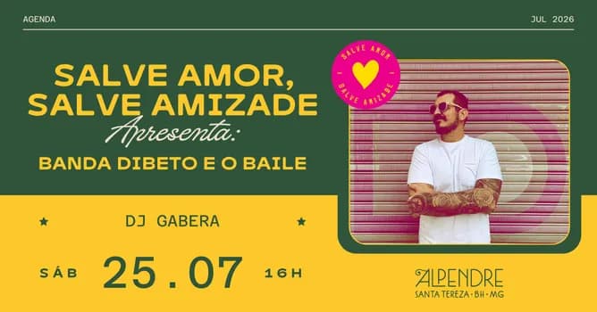 Imagem do Salve Amor, Salve Amizade! apresenta: Dibeto e o Baile