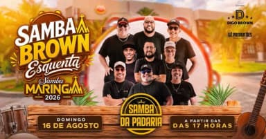 SAMBA BROWN Esquenta Sba Maringá em Maringá