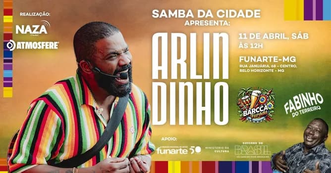 Imagem do Samba da Cidade com Arlindinho I Fabinho do Terreiro