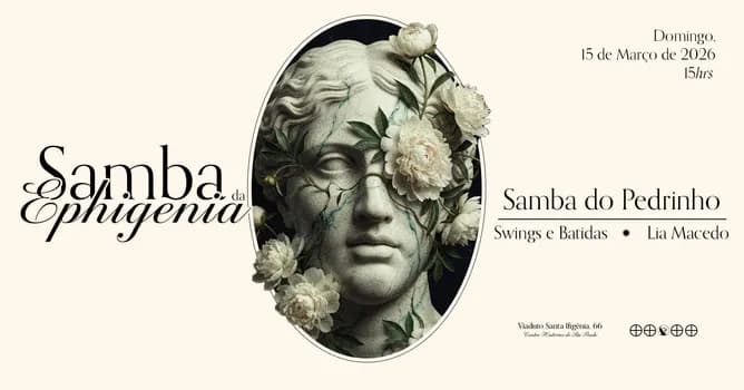 Imagem do Samba da Ephigenia convida Samba do Pedrinho - ENTRADA GRATUITA