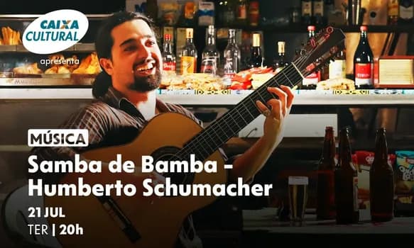 Imagem do Samba de Bamba convida Humberto Schumacher