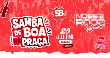 SAMBA DE BOA NA PRAÇA COM GRUPO NOSSA RODA em Belo Horizonte
