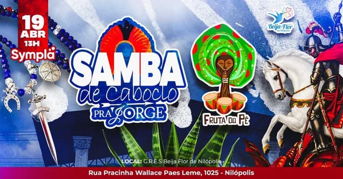 Imagem do Samba de caboclo e Fruta do Pé na Beija Flor de Nilópolis