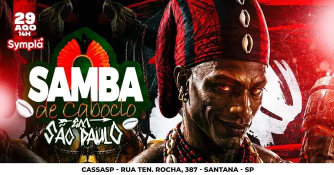 Imagem do Samba de Caboclo em São Paulo