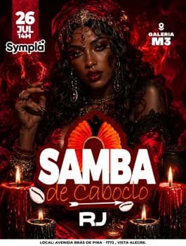 Imagem do Samba de Caboclo - Galeria M3 RJ
