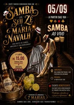 Imagem do SAMBA DE SEU ZÉ E MARIA NAVALHA