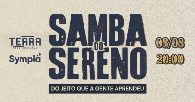 Imagem do SAMBA DO SERENO - DO JEITO QUE A GENTE APRENDEU - EDIÇÃO AGOSTO