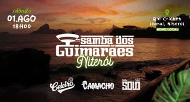 Samba dos Guimarães Niterói NOVO LOCAL - Celeiro Samba Clube e Camacho em Niterói
