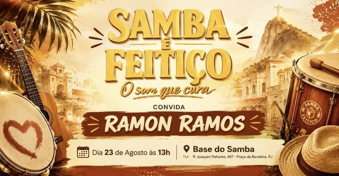 Imagem do SAMBA É FEITIÇO CONVIDA RAMON RAMOS