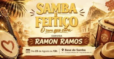 SAMBA É FEITIÇO CONVIDA RAMON RAMOS em Rio de Janeiro