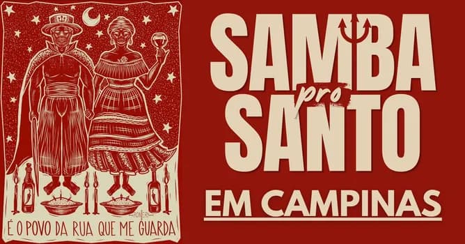 Imagem do Samba pro Santo em Campinas | Especial Exu e Pombagira