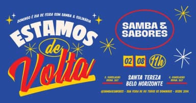 Samba & Sabores em Belo Horizonte