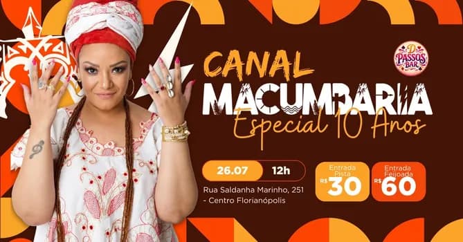 Imagem do SAMBAS DE MACUMBA - ESPECIAL 10 ANOS DO CANAL MACUMBARIA