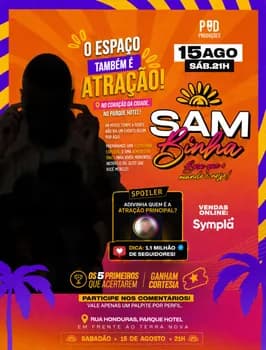 SAMBINHA 022 - BORA QUE O MUNDO É NOSSO! em Araruama