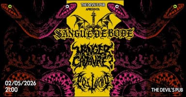 SANGUE DE BODE, MANGER CADAVRE? e PÖSTVMÖ no The Devil´s Pub em Sorocaba em Sorocaba