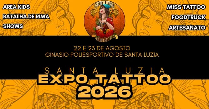 Imagem do SANTA LUZIA EXPO TATTOO 2026