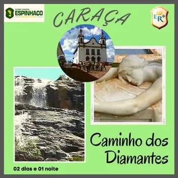 Santuário do Caraça + Caminho dos Diamantes 02 dias e 01 noite em Catas Altas