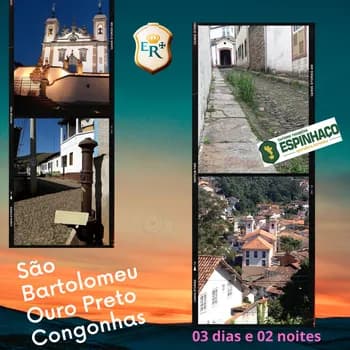 Imagem do São Bartolomeu / Ouro Preto / Congonhas 03 dias e 02 noites