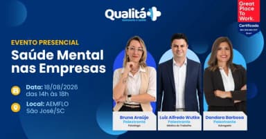 Saúde Mental nas Empresas: Gestão, afastamentos e responsabilidades legais em São José