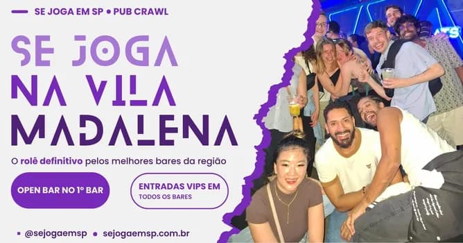 Imagem do SE JOGA NA VILA MADALENA |PUB CRAWL EM SÃO PAULO