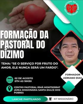 Se o serviço for fruto do amor, ele nunca será um fardo em Manaus