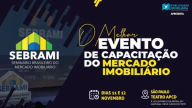 SEBRAMI 2026 - Seminário Brasileiro do Mercado Imobiliário em São Paulo