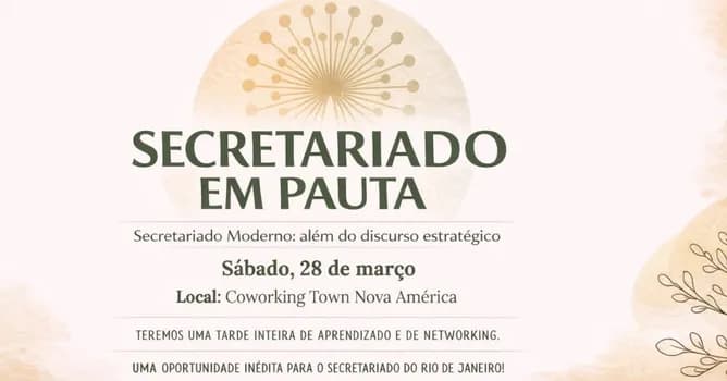 Imagem do Secretariado Moderno: Além do discurso estratégico