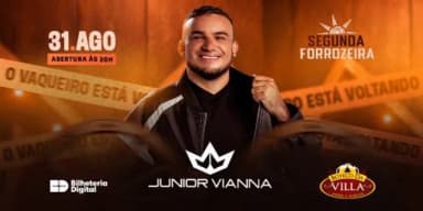 SEGUNDA FORROZEIRA com JUNIOR VIANNA em São Bernardo do Campo