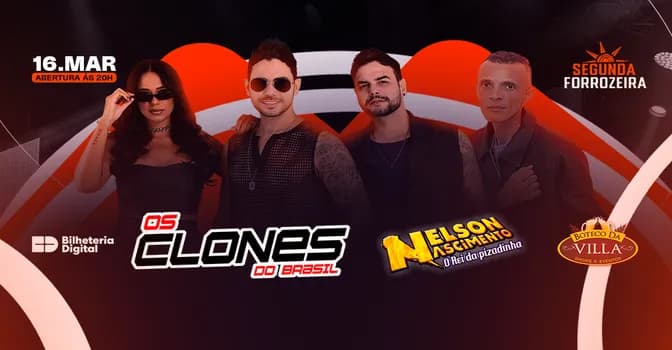 Imagem do SEGUNDA FORROZEIRA COM NELSON NASCIMENTO E OS CLONES DO BRASIL