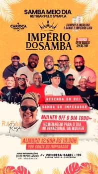 Imagem do SEGUNDA MEIO DIA - 09/03/2025 - 12:00 IMPERIO DO SAMBA ...