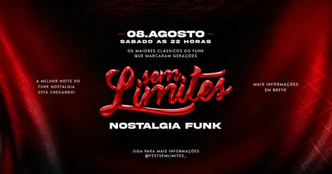 Imagem do SEM LIMITES 1.0 NOSTALGIA FUNK